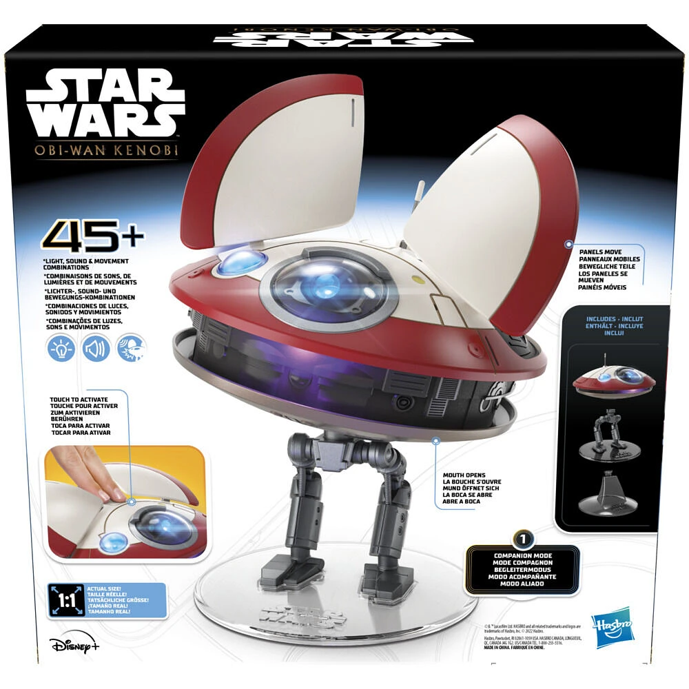 Star Wars L0-LA59 (Lola) Animatronic Edition, Obi-Wan Kenobi Series-Inspired Electronic Droid Toy