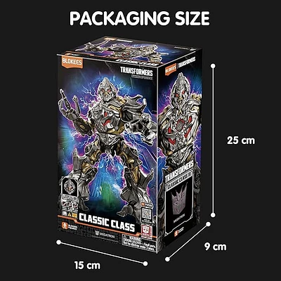 Blokees Transformers - Classe Classique - Megatron - Édition anglaise
