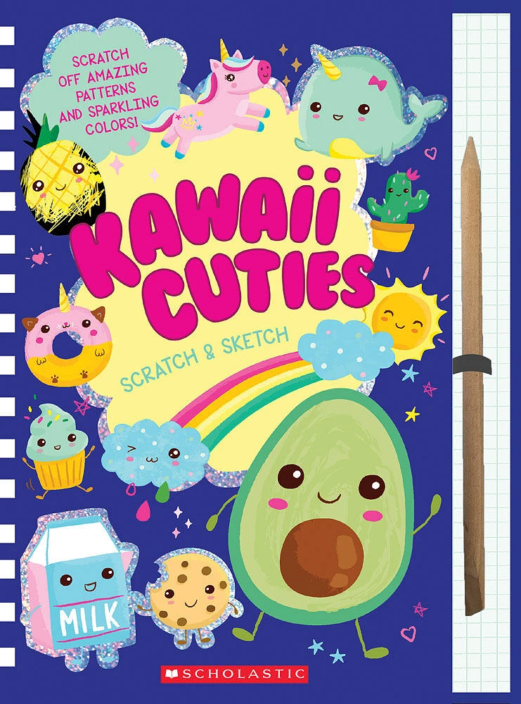 Kawaii Cuties: Scratch Magic - English Edition