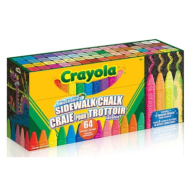 Crayola - 64ct Ultimate Chalk Collection