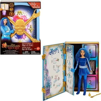 Disney Descendants: The Rise of Red - The Sorcerer's Cookbook with Doll, Fizz, Slime & Doll Reveal Surprises