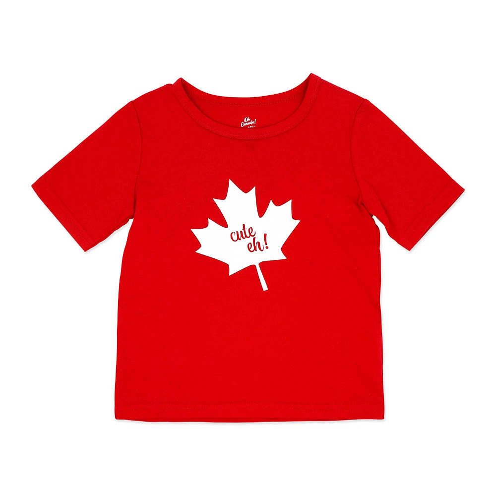 Oh Canada! By RTL Red Cute Eh T-shirt