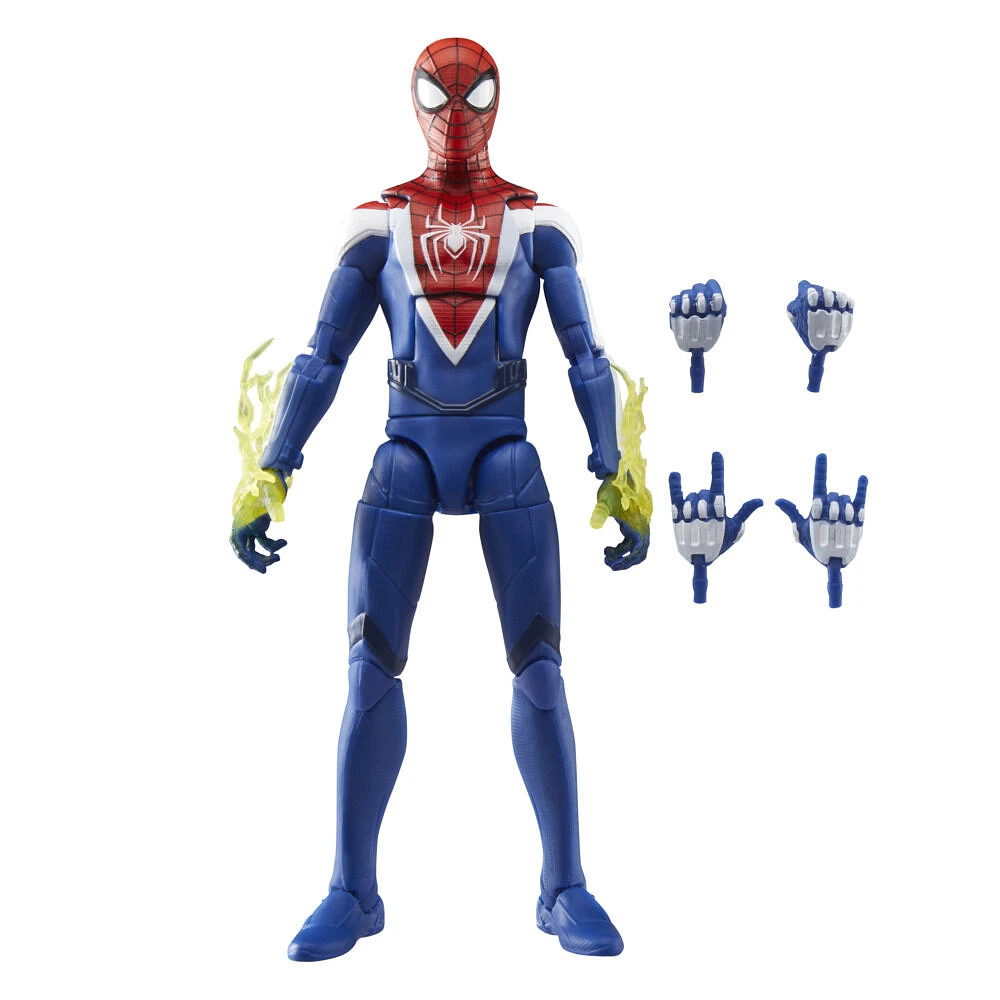 Marvel Legends Series Gamerverse Miles Morales Upgraded Suit Style Spider-Man Action Figure
