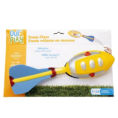 O2P Flying Foam Rocket