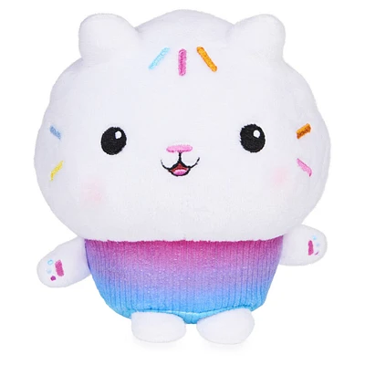 DreamWorks Gabby's Dollhouse, 7-inch Cakey Cat Purr-ific Plush Toy