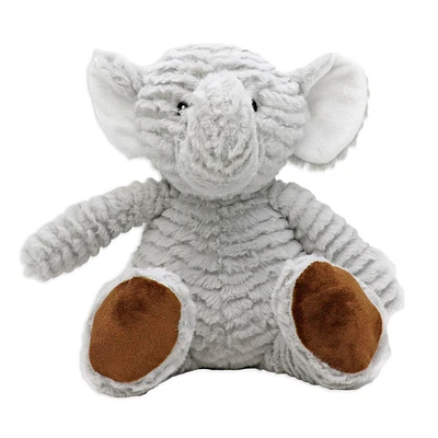 Baby Mode Signature ridge plush toy- grey elephant