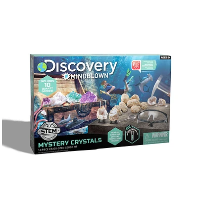 Toy Mystery Crystals Geode Excavation Kit 14pc