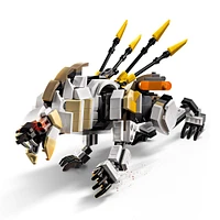 LEGO Horizon Adventures Aloy et Varl contre Shell-Walker et Sawtooth, Jouet avec figurines de machines 77037