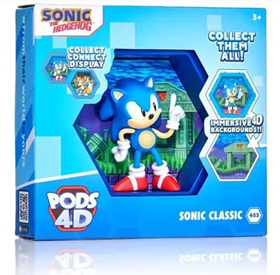 Pods 4D Sonic le Hedgehob- Classic Sonic