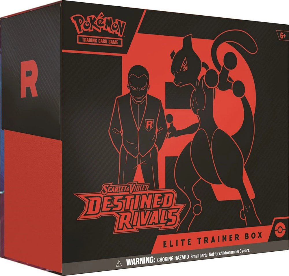 Dresseur d'Élite de l'extension Écarlate et Violet - Rivalités Destinées du JCC Pokémon - Édition anglaise