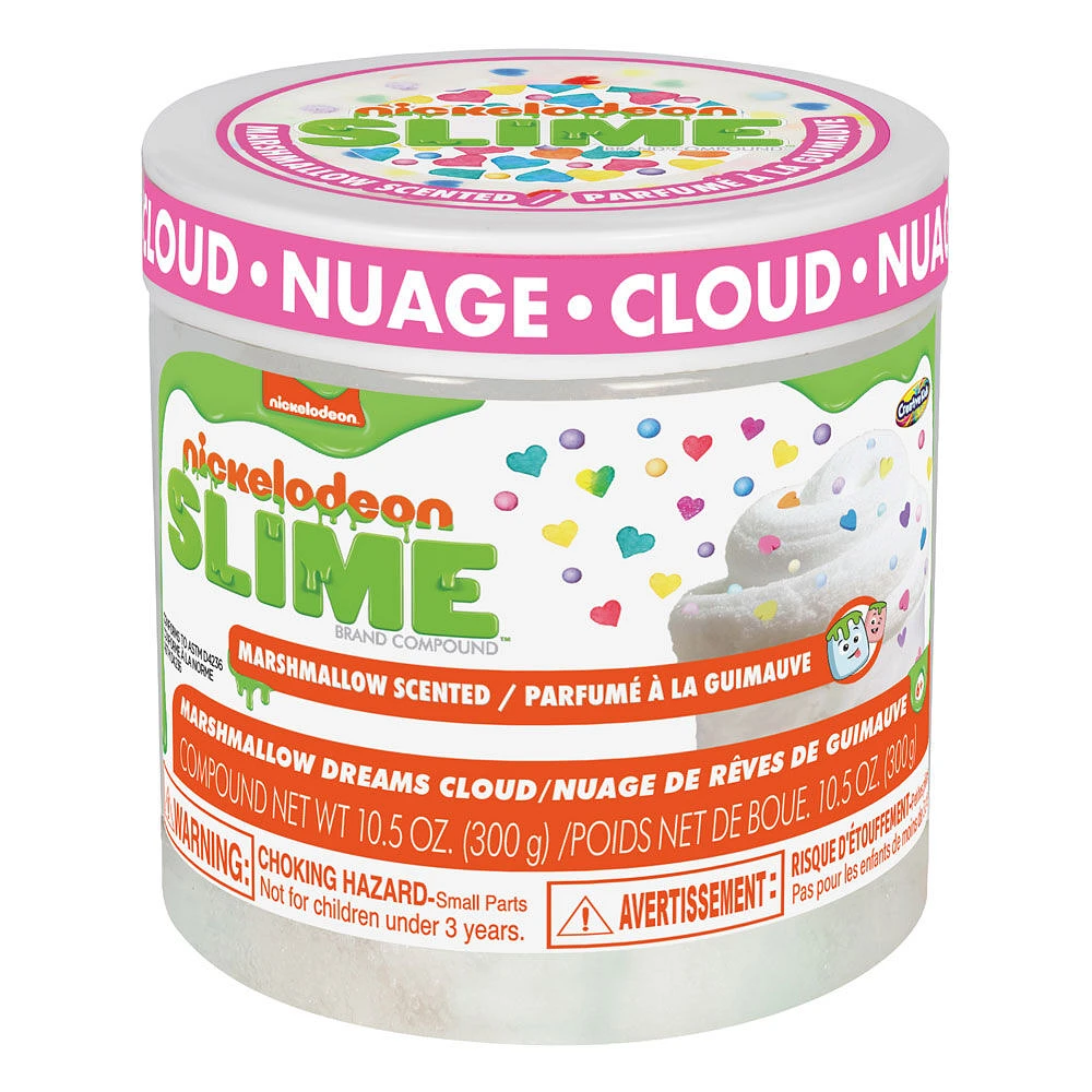 Pots spéciaux de slime Nickelodeon - Nuage de rêves de guimauve