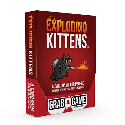 Exploding Kittens Grab & Game - English Edition