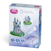 4D Build, Disney Princess Cinderella's Castle Paper 3D Puzzle Paper Model Kit, 300 Piece Paper Model Kit
