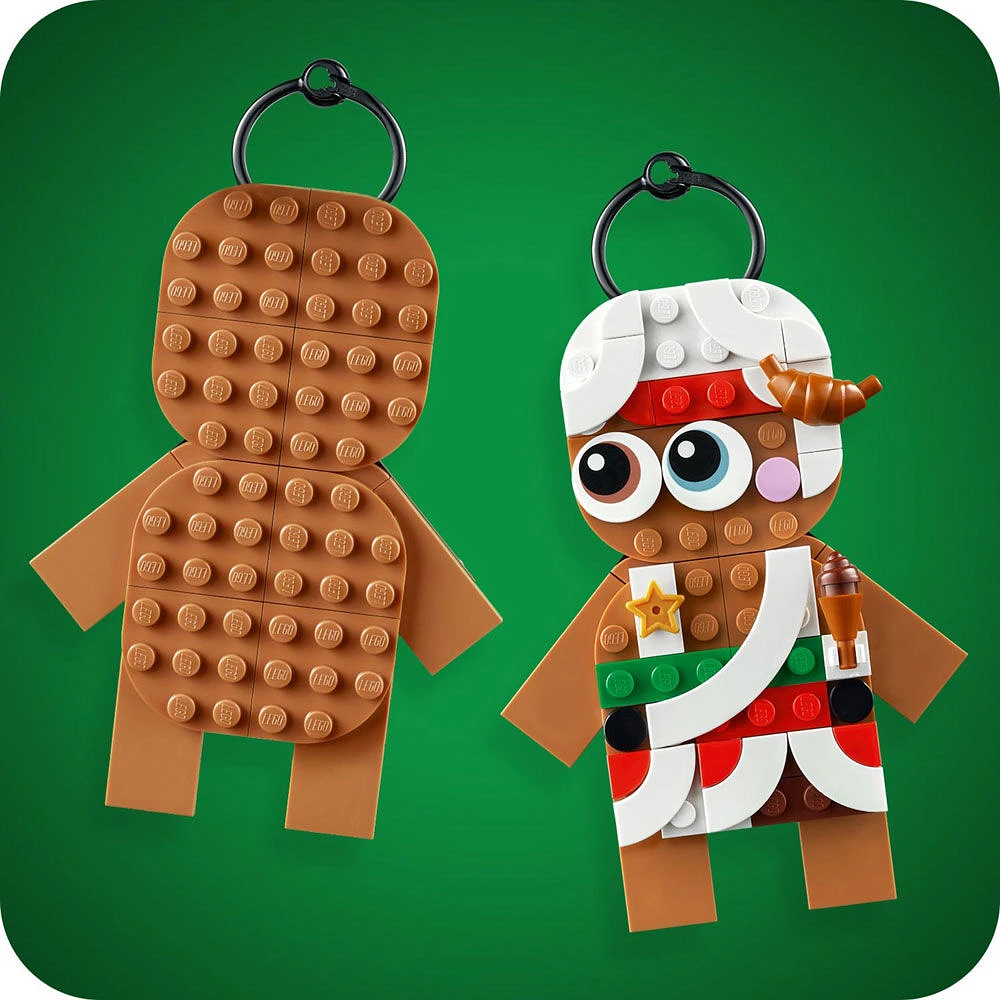 LEGO Ornements en pain d'épices Décoration de Noël 40642