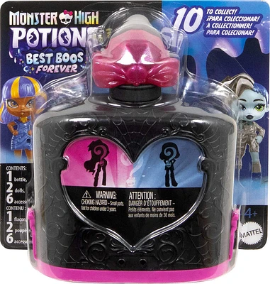 Monster High Potions Best Boos Forever Mini 6" Doll, Surprise Character Figures