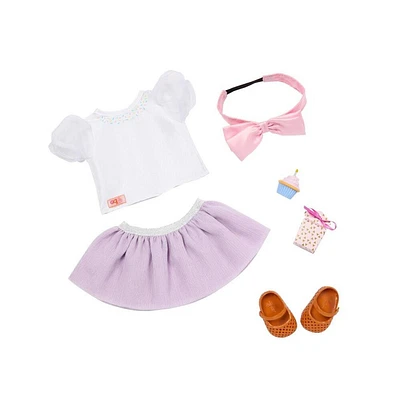 Our Generation Sweet Wishes Birthday Party Outfit for 18-inch Dolls