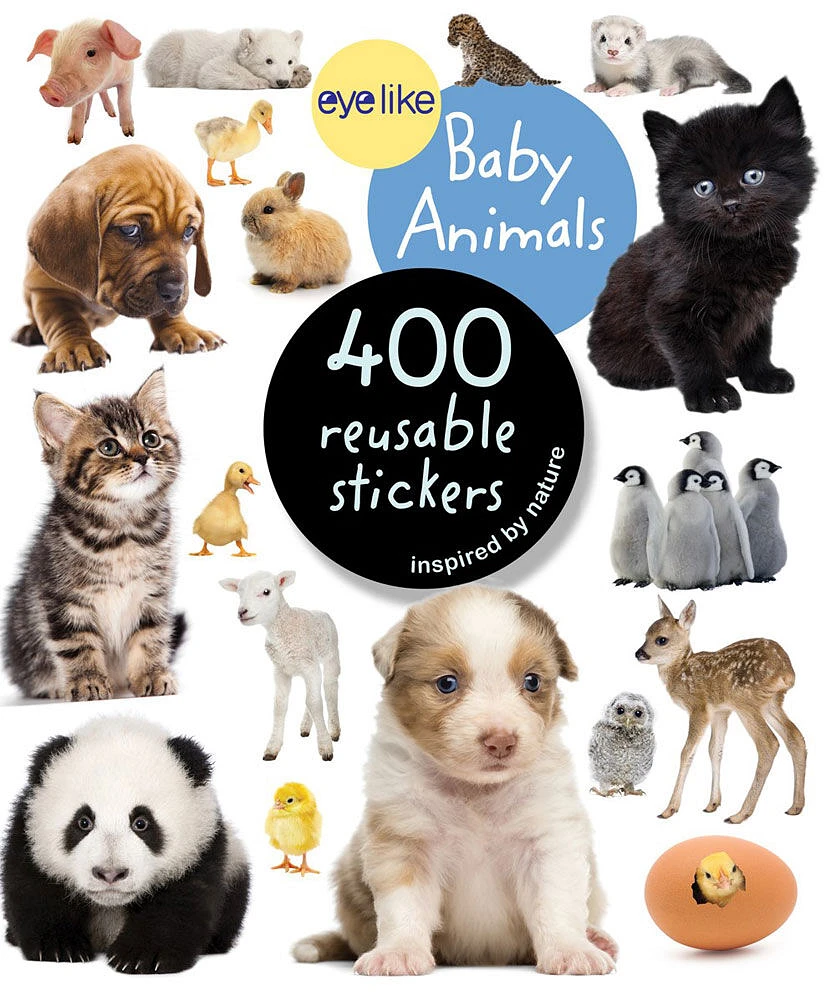 Eyelike Stickers: Baby Animals - English Edition
