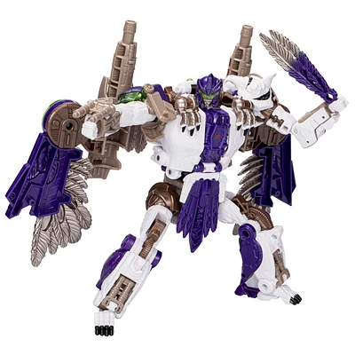 Transformers Generations Legacy United, figurine Beast Wars Universe Tigerhawk classe Leader