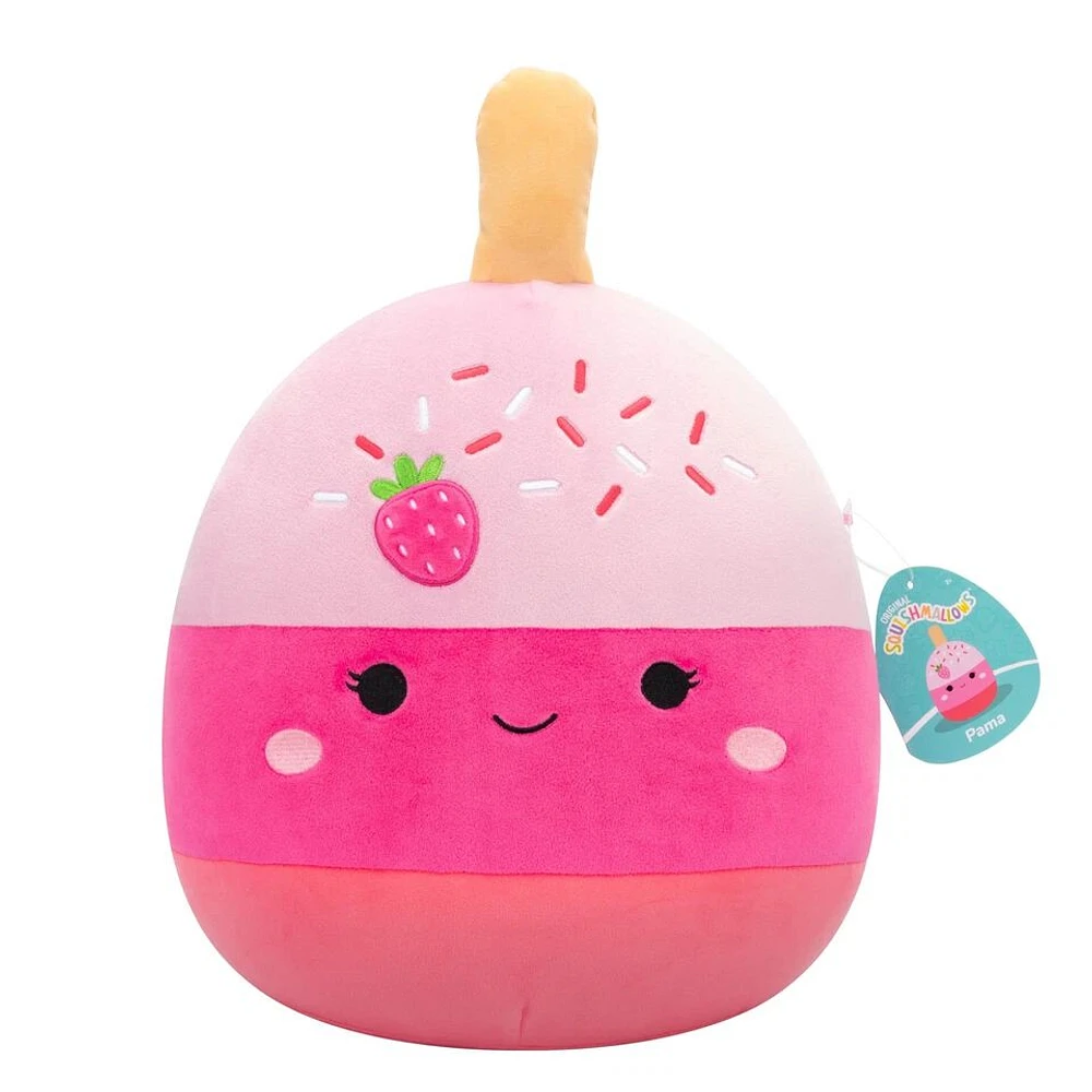 Peluche Squishmallows 12" - Pama the Strawberry Cake Pop