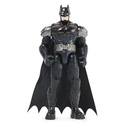 DC Comics, 4-inch Combat Batman Action Figure with 3 Mystery Accessories