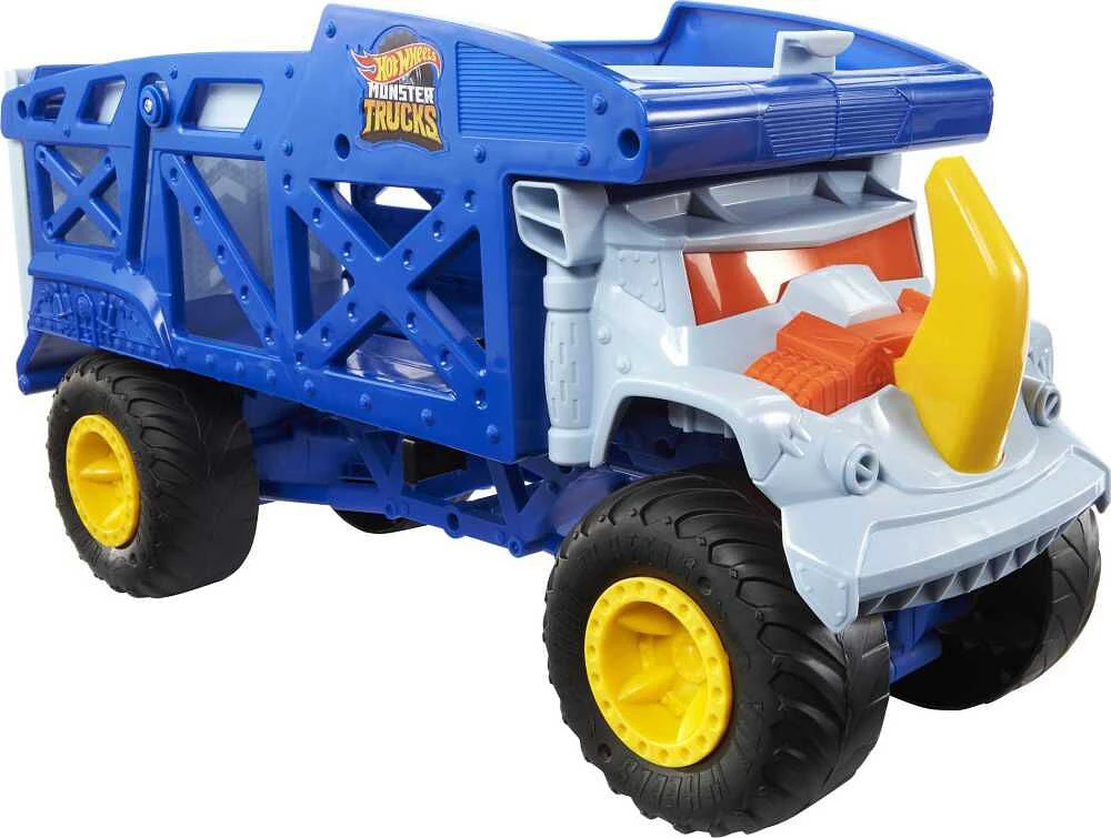 Hot Wheels - Monster Trucks - Transporteur monstre Monster Trucks - Rhino Rig
