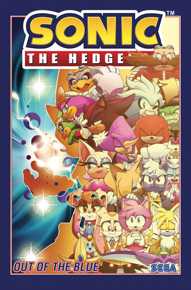 Sonic the Hedgehog, Vol. 8: Out of the Blue - Édition anglaise