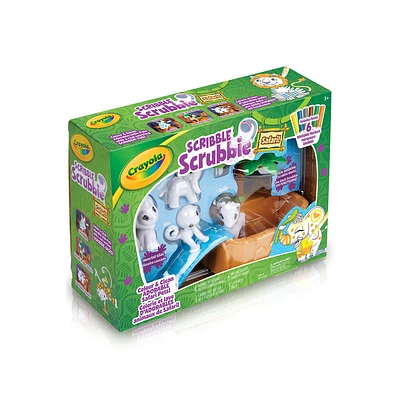 Crayola Scribble Scrubbie Safari Animal Play Set