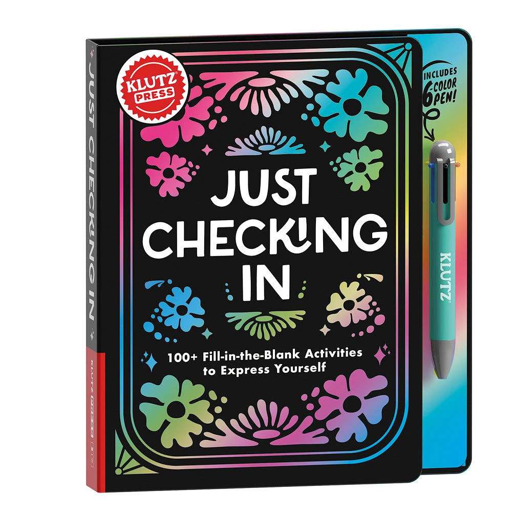 KlutzPress Just Checking In: 100+ Fill-in-the-Blank Activities to Express Yourself - Édition anglaise