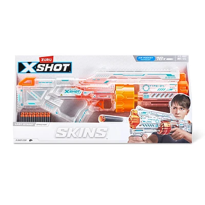 XSHOT Skins Last Stand Blaster - Specter Skin (16 Darts) by ZURU