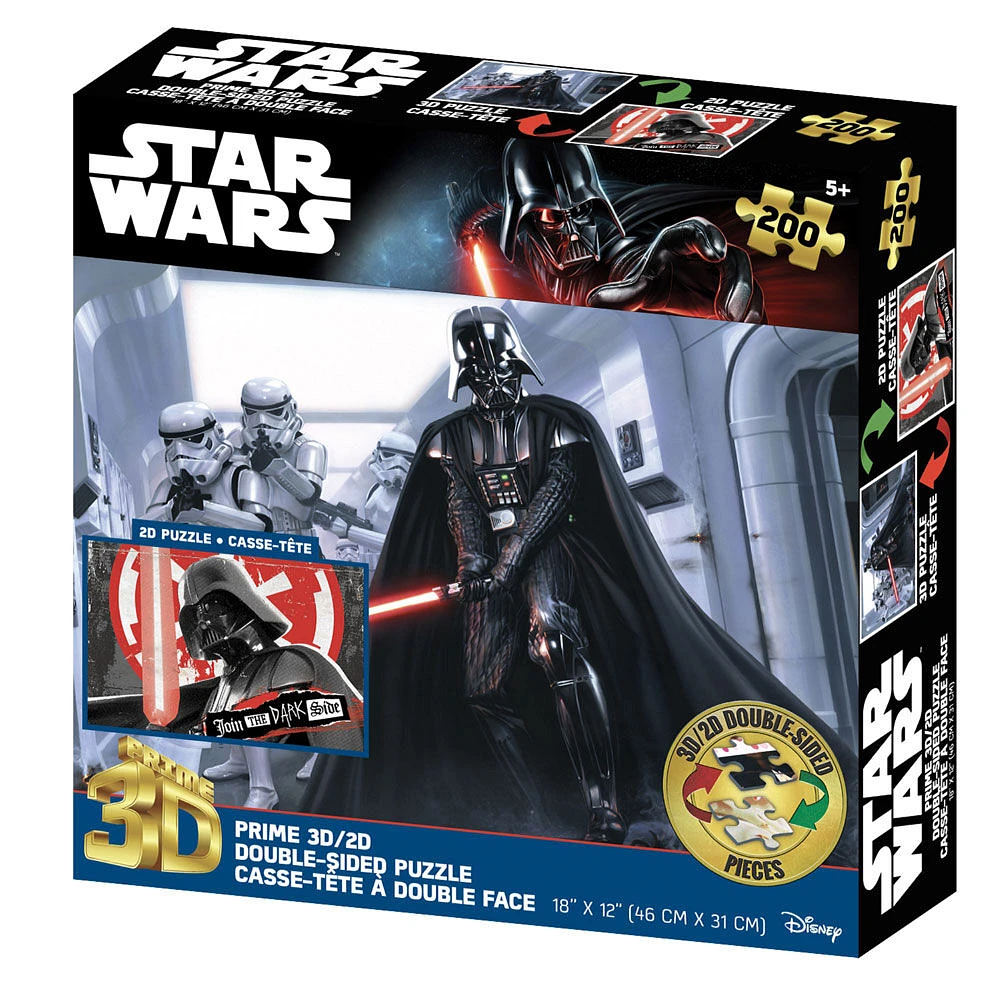 Star Wars 18X12 200Pc Double Sided Puzzle