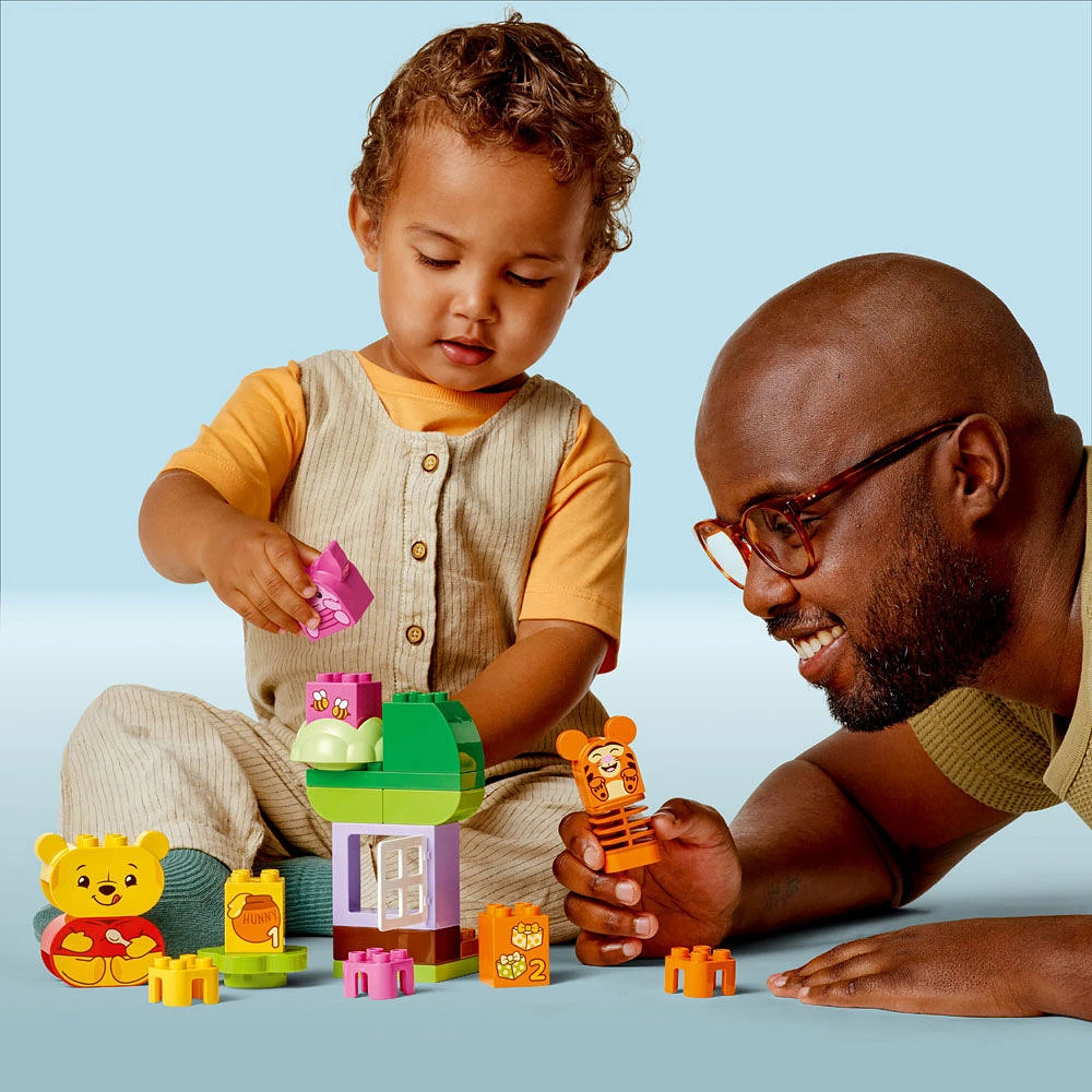LEGO DUPLO Disney Winnie the Pooh's Birthday Party - Toddler Toy for 1 year Old Boys and Girls - 10457