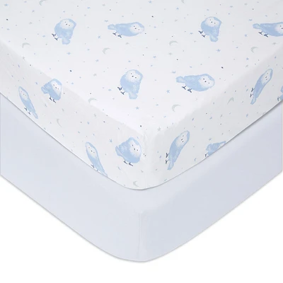 Woven Cotton Sheet - Time To Dream 2 Pack