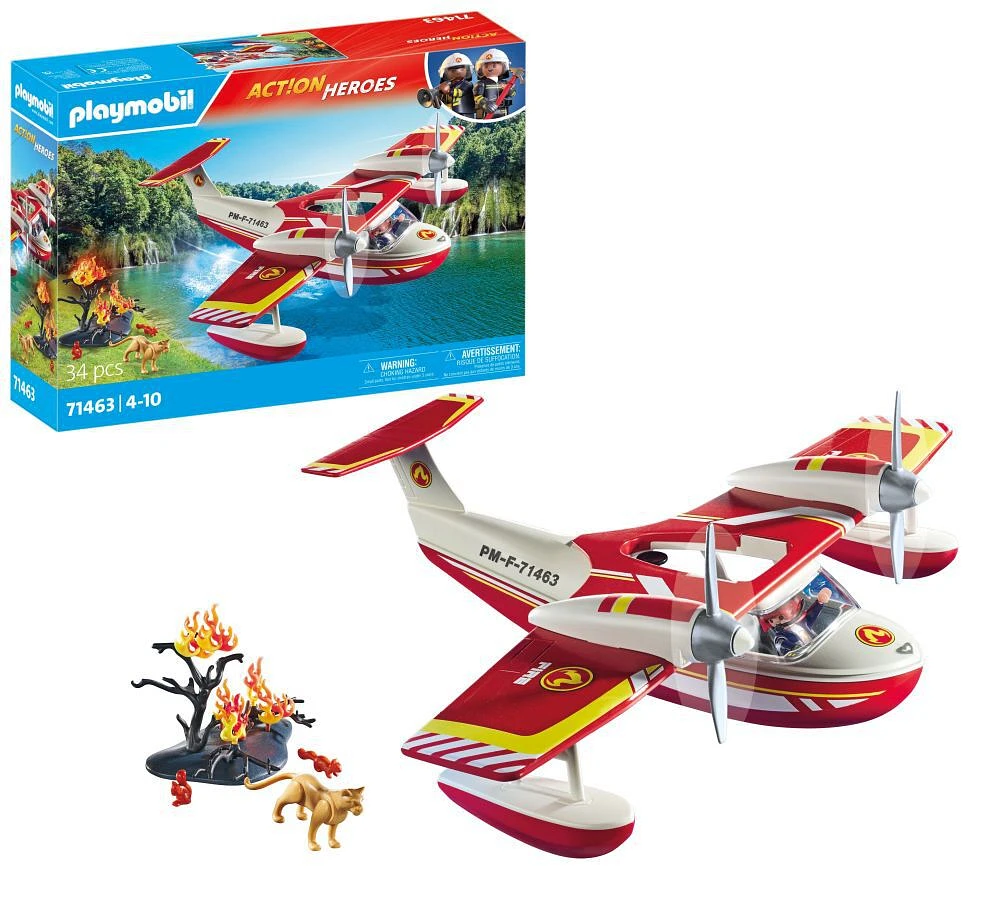 Playmobil - Firefighting plane with extinguishing function
