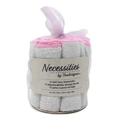 Necessities By Tendertyme 10-Pack Washcloth