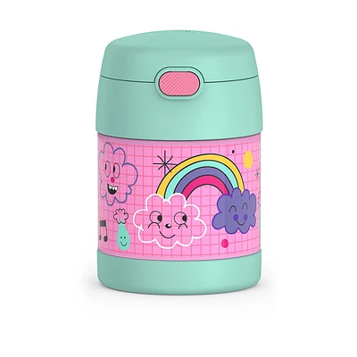 Thermos Funtainer Food Jar With Spoon Sketch 10oz
