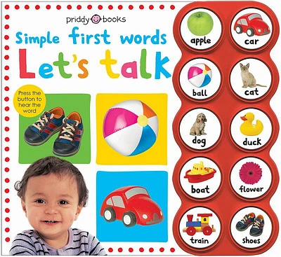 Simple First Words Let's Talk - Édition anglaise