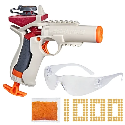 Nerf Pro Gelfire Ignitor Blaster, 1000 Gelfire Rounds, 60 Round Capacity, T-Pull Priming, Up To 150 FPS, Eyewear, Gifts For Teens