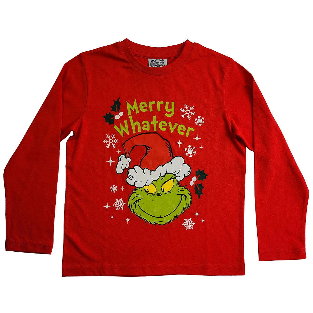 T-shirt Grinch à Manches Courtes pour Tout-petits