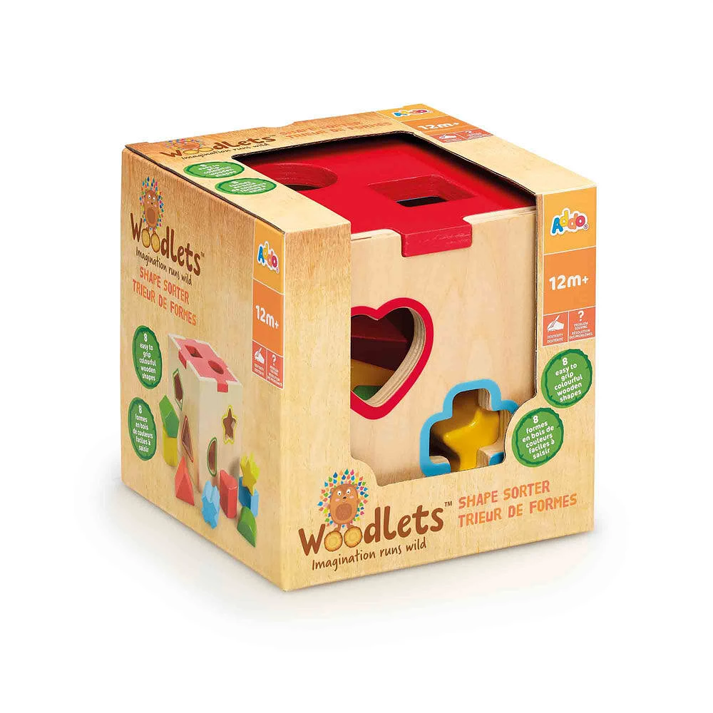 Woodlets Shape Sorter - Notre exclusivité