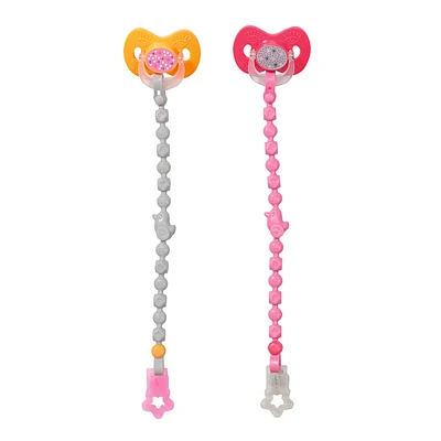 Sucette de BABY born Magic avec chaînette, 43 cm