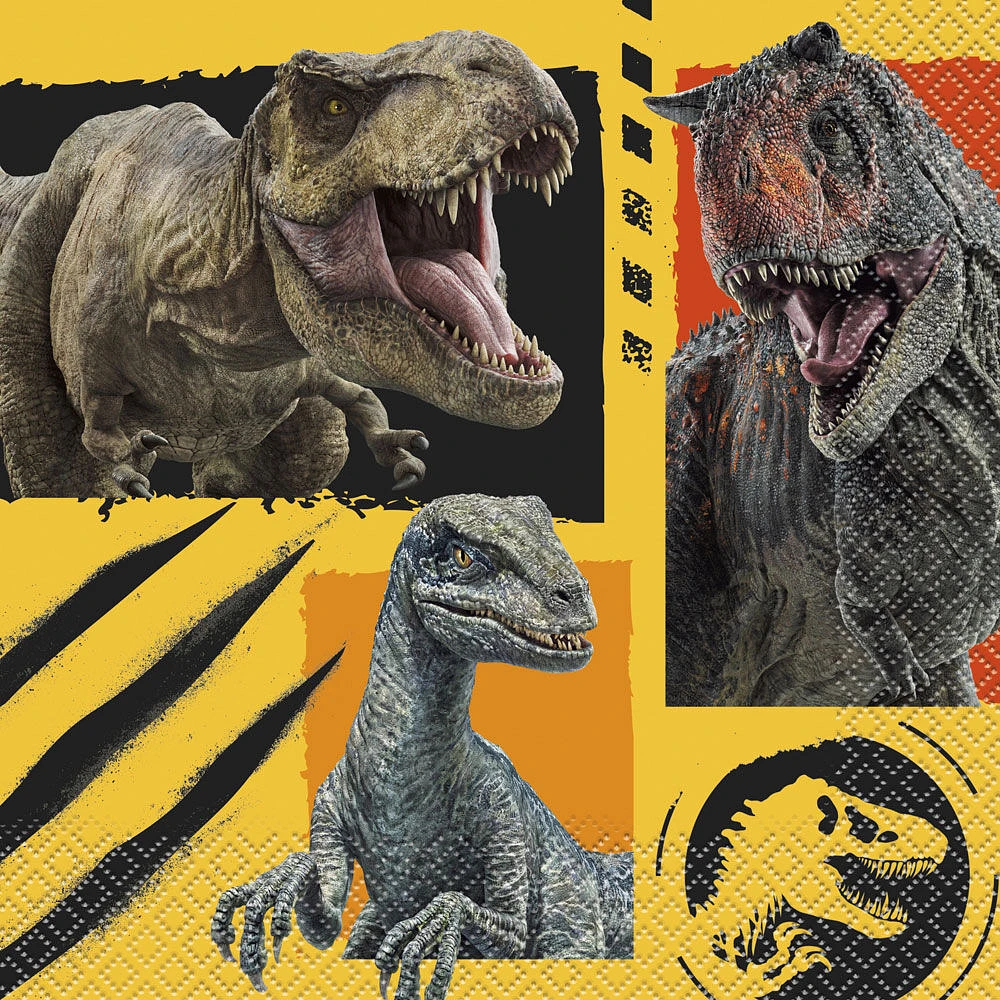 Jurassic World 3 - Luncheon Napkins, 16 count