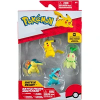 Pokémon - Figurine de combat, paquet de 4