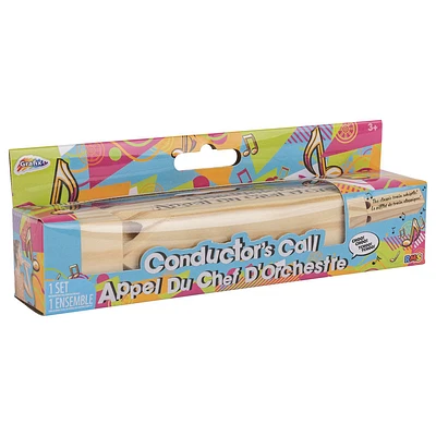 Grafix Conductor's Call - Classic Wooden Train Whistle!