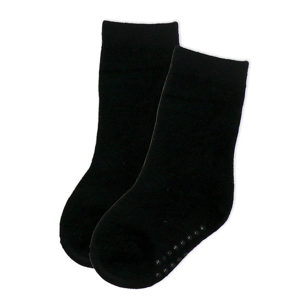 Small Wonder - Chaussette pour tout-petit, noir 2T-4T