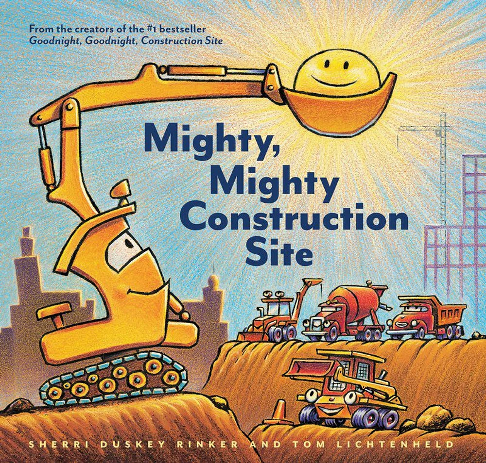 Mighty, Mighty Construction Site (Easy Reader Books, Preschool Prep Books, Toddler Truck Book) - Édition anglaise