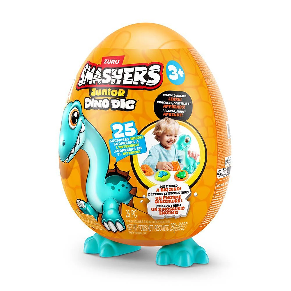 Smashers Junior Dino Dig Egg