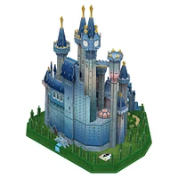4D Build, Disney Princess Cinderella's Castle Paper 3D Puzzle Paper Model Kit, 300 Piece Paper Model Kit