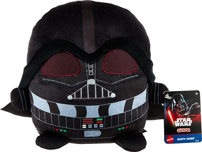 Star Wars Cuutopia 7-inch Darth Vader Character Plush , Soft Rounded Pillow Doll