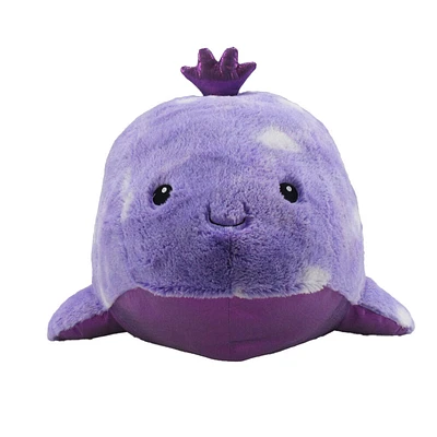Goffa - 29-inch Purple Whale Plush