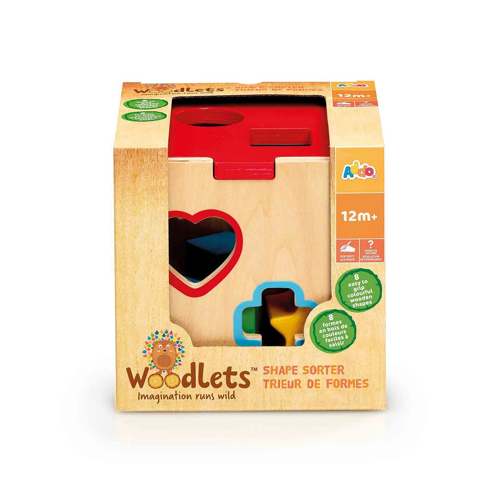 Woodlets Shape Sorter - Notre exclusivité